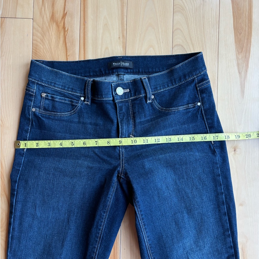 WHBM Dark Blue Denim Jeans - Picture 5 of 9